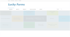 Desktop Screenshot of luckyforms.com