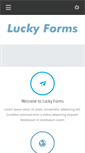 Mobile Screenshot of luckyforms.com